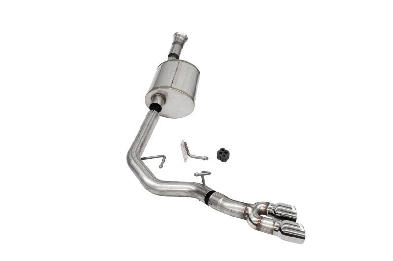 Cadillac Escalade Performance Exhaust - Front of Tire Exit - CORSA Performance - Sport Cat-Back - Polished - `21-`27